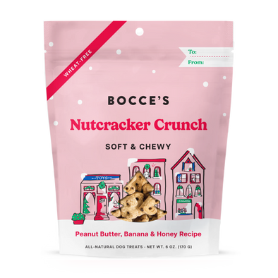 Bocce's Bakery Nutcracker Crunch Soft & Chewy Dog Treats