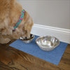 Drymate Blue Stucco Feeding Placemat for Pets