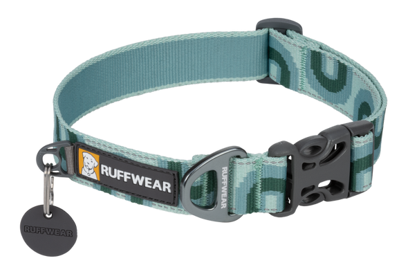 Ruffwear Crag Dog Collar in Grassy Oxbow