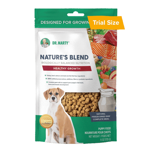 DR. MARTY Nature’s Blend Healthy Growth Freeze Dried Raw Puppy Dog Food