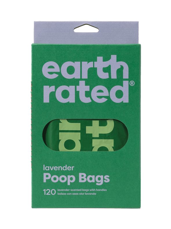 Earth Rated Lavender Scented Handle Waste Bags 120-Count