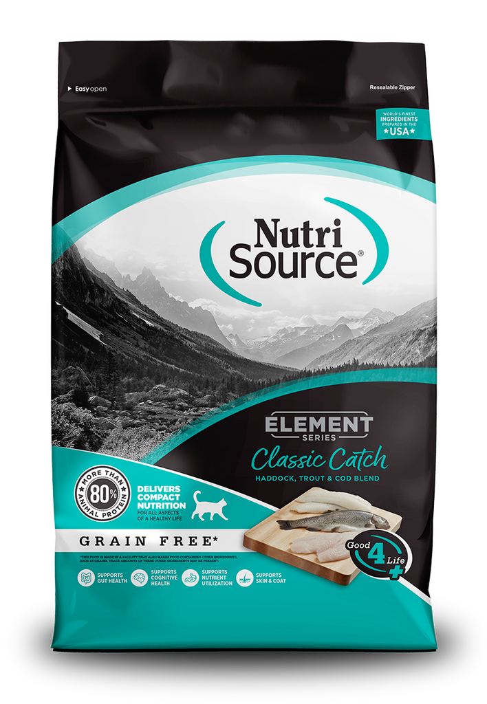 NutriSource Element Series Classic Catch Recipe Dry Cat Food