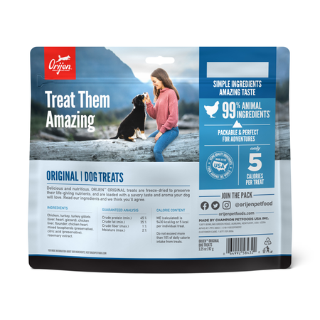 Orijen Freeze Dried Original Dog Treats