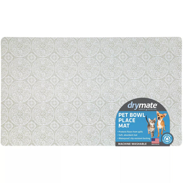Drymate Tan Global Feeding Placemat for Pets