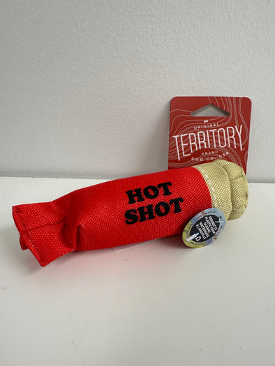 Territory Hot Shot Holiday Toy for Dogs