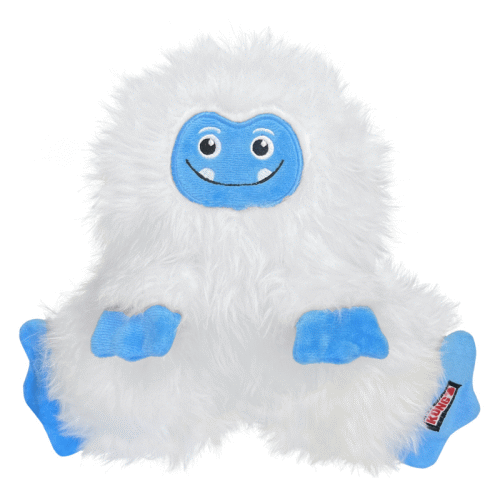 Kong Holiday Frizzles Yeti Toy for Dogs