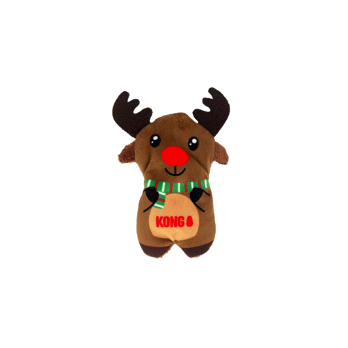 Kong Holiday Refillables Reindeer Toy for Cats