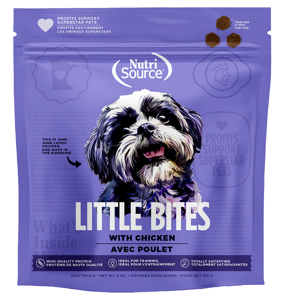 NutriSource Little Bites Chicken Dog Treats