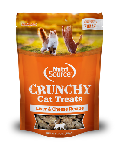NutriSource Crunchy Liver and Cheese Cat Treats