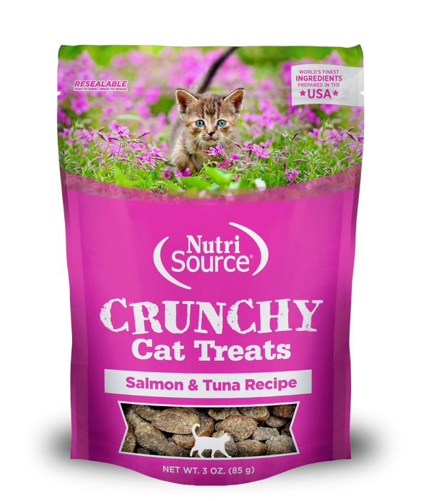 NutriSource Crunchy Salmon and Tuna Cat Treats