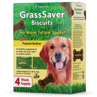 NaturVet GrassSaver Biscuits for Dogs