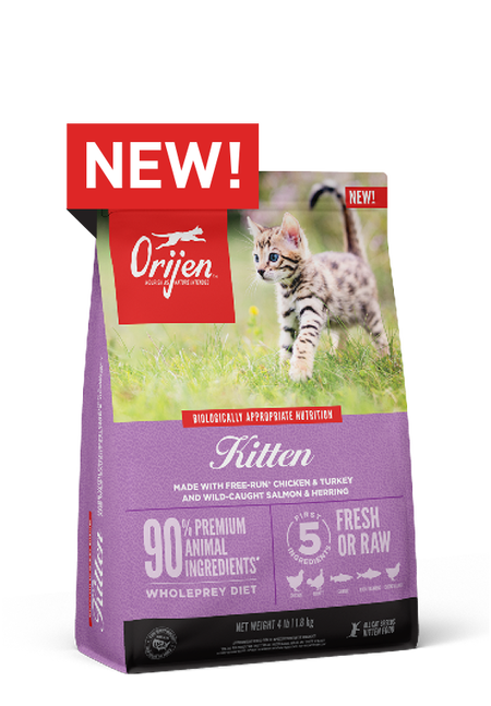 ORIJEN Kitten Grain Free Dry Cat Food