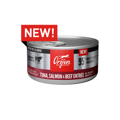 ORIJEN Tuna, Salmon & Beef Recipe Canned Cat Food