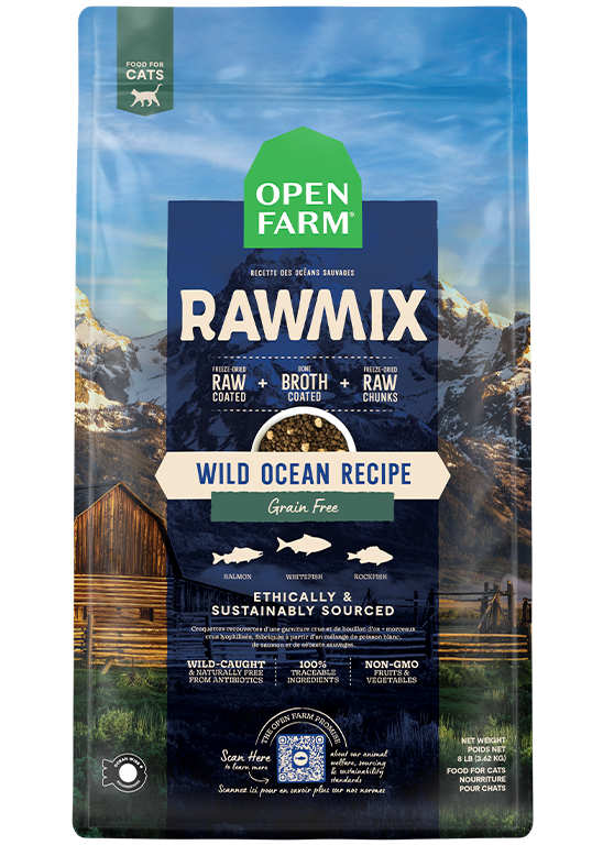 Open Farm Grain-Free RawMix Wild Ocean Recipe Cat Food