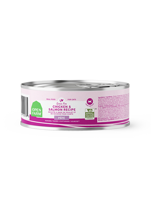 Open Farm Grain Free Chicken & Salmon Pate Wet Cat Food