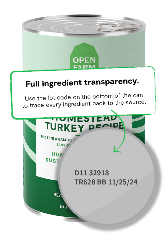 Open Farm Grain Free Homestead Turkey Pate Wet Dog Food