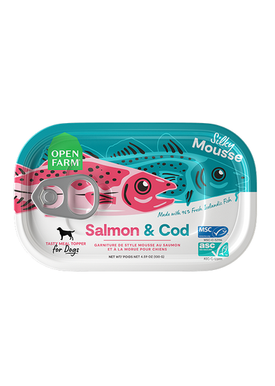 Open Farm Grain Free Salmon & Cod Wet Topper for Dogs