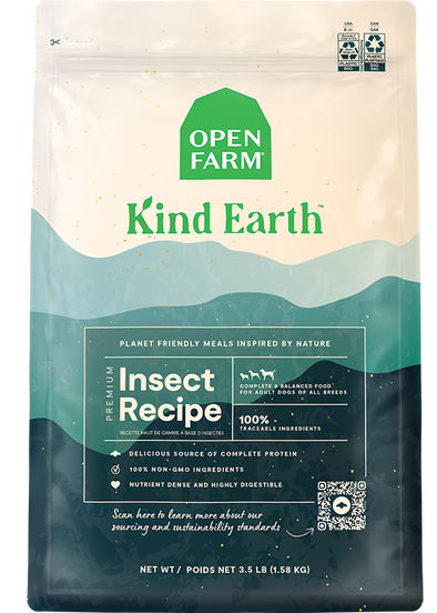 Open Farm Kind Earth Premium Insect Recipe Dry Dog Food