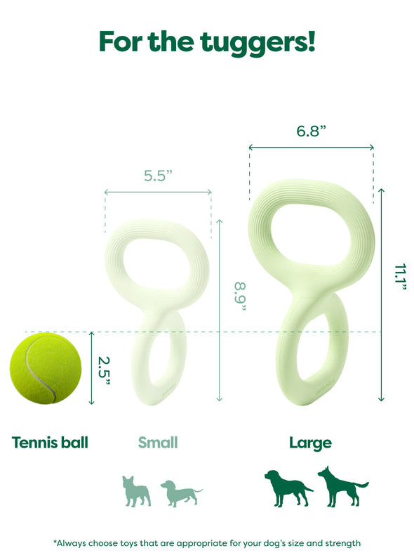 Earth Rated Tug Dog Toy