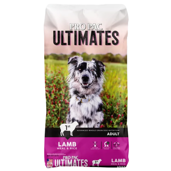 Pro Pac Ultimates Lamb Meal Brown Rice Formula for Dogs