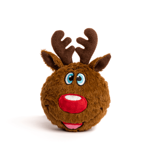 Fabdog Reindeer Faball Holiday Toy for Dogs