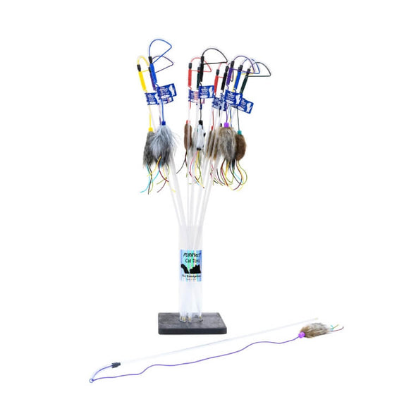 Vee Enterprises PURRfect Teaser Cat Toy (Assorted Colors)