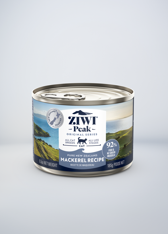 ZiwiPeak Grain Free Mackerel Recipe Canned Cat Food