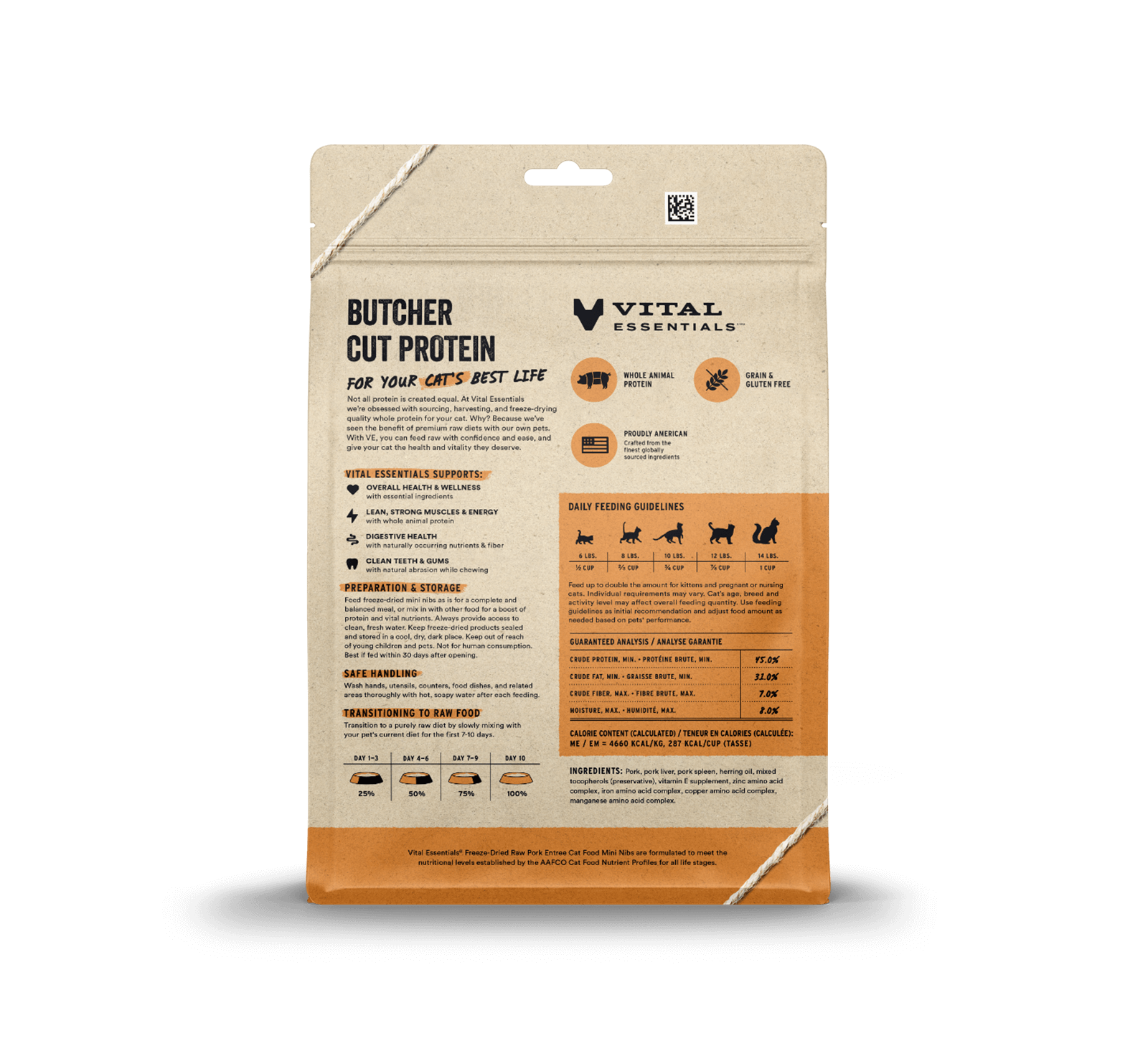 Vital essentials hotsell raw cat food