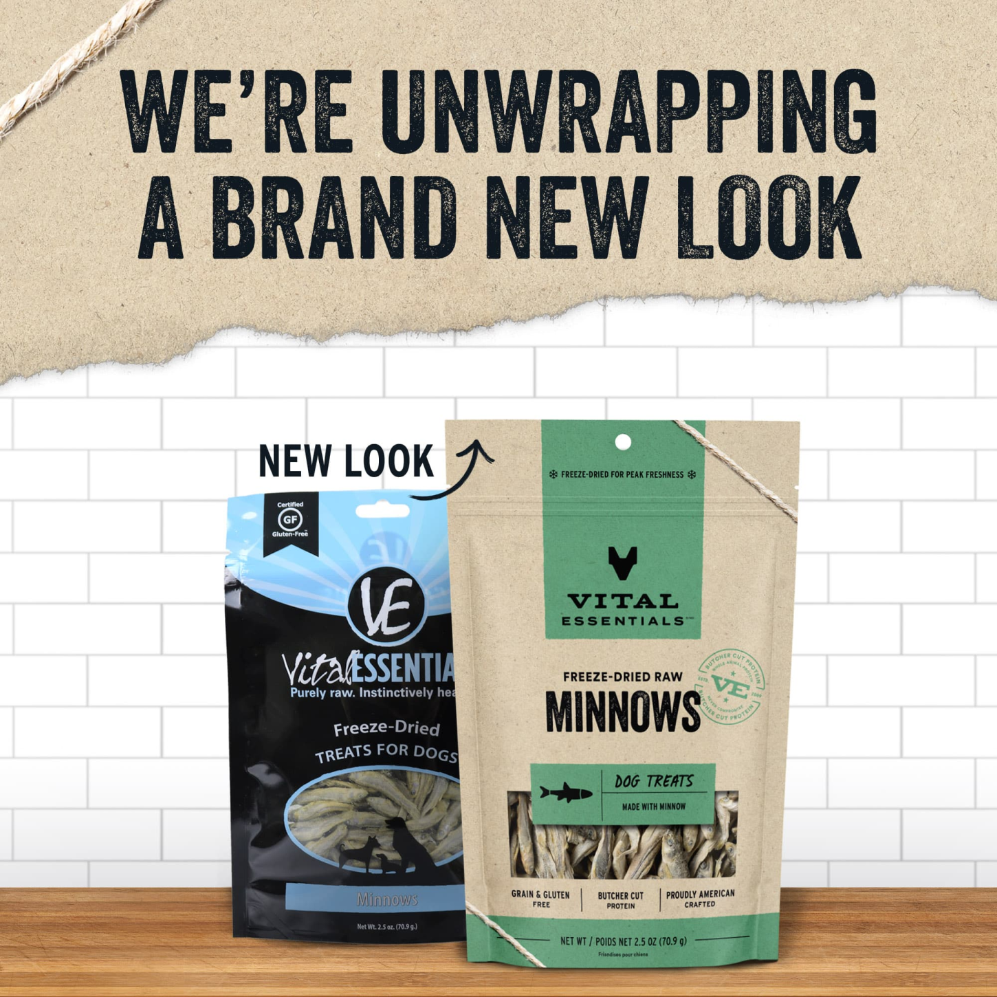 Vital Essentials Freeze Dried Minnows Dog Treats