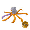 Tall Tails Plush Octopus with Squeaker Tug Dog Toy