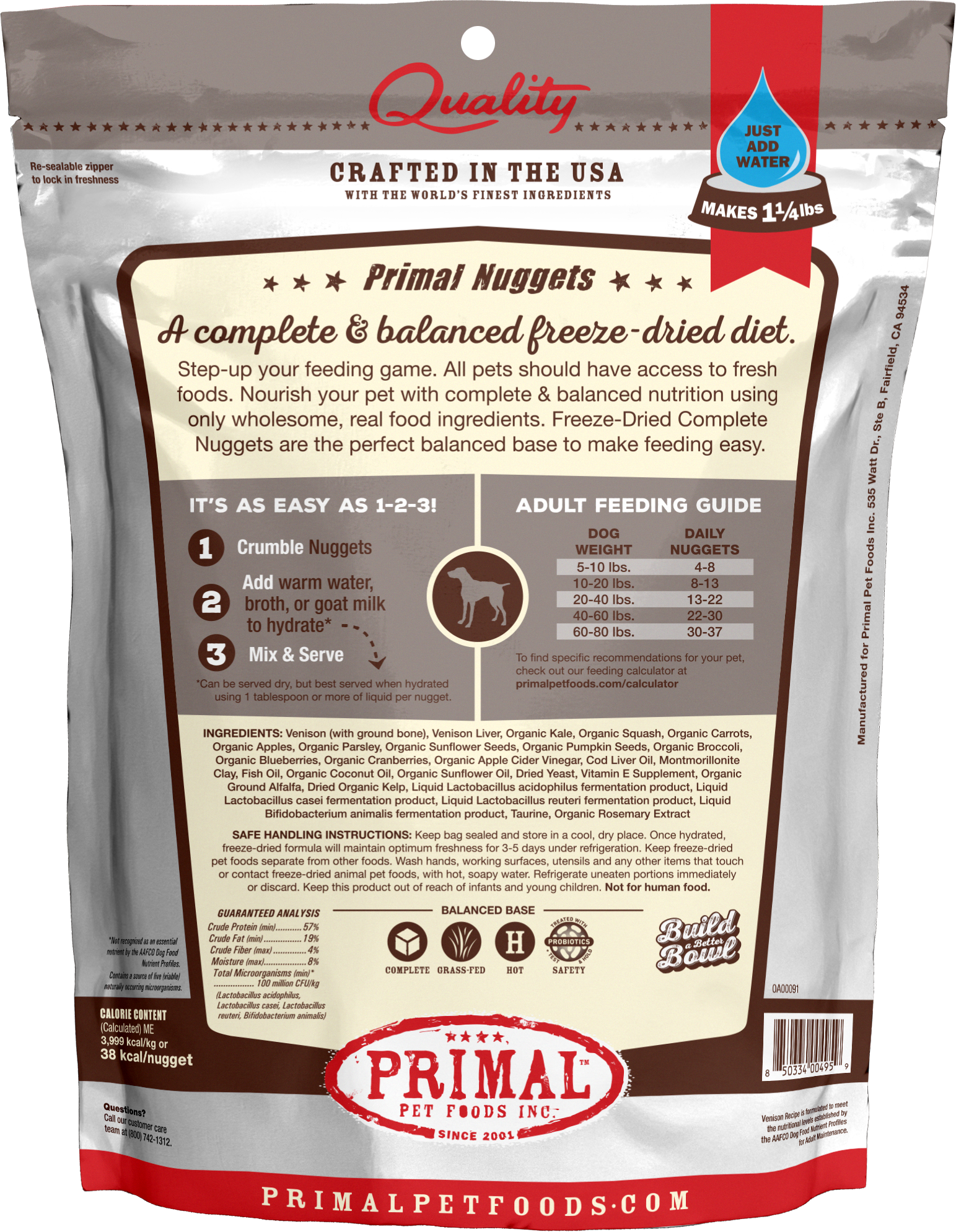 Primal venison deals