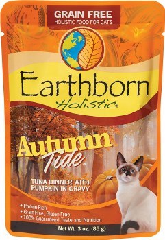 Earthborn Holistic Autumn Tide Tuna Dinner with Pumpkin in Gravy Cat Food