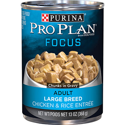 Purina Pro Plan Large Breed Adult Chicken & Rice Entrée Canned Dog Food