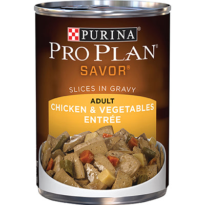 Purina Pro Plan Adult Chicken & Vegetable Entrée Canned Dog Food