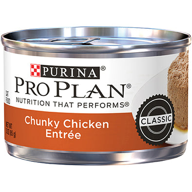 Purina Pro Plan Adult Chunky Chicken Entrée Canned Cat Food