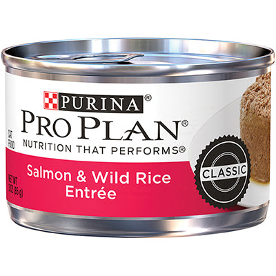 Purina Pro Plan Salmon & Wild Rice Entrée Classic