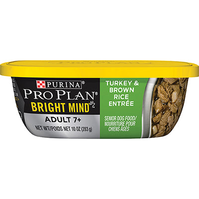 Purina Pro Plan Adult 7+ Turkey & Brown Rice Entrée Wet Dog Food