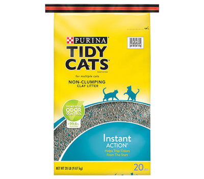 Tidy Cats Instant Action - Immediate Odor Control Clay Cat Litter