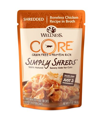 Wellness CORE Simply Shreds Boneless Chicken Wet Cat Food