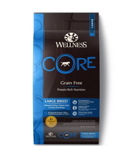 Wellness large 2024 breed dog food