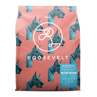 Roosevelt Mountain Hut Whitefish & Green Lentil Grain Free Recipe Dry Dog Food