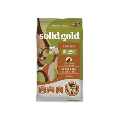 Solid Gold Winged Tiger Grain Free With Quail & Pumpkin Dry Cat Food