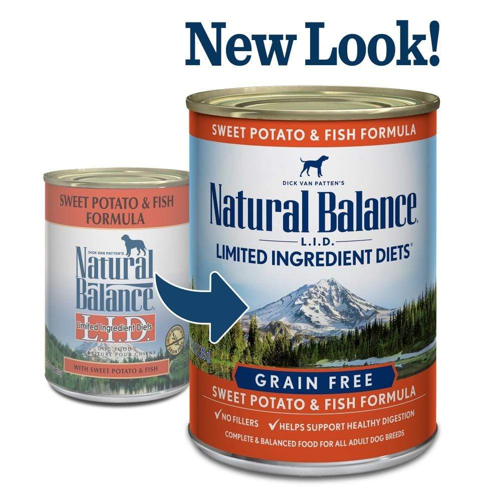 Natural Balance L.I.D. Limited Ingredient Diets Fish and Sweet Potato