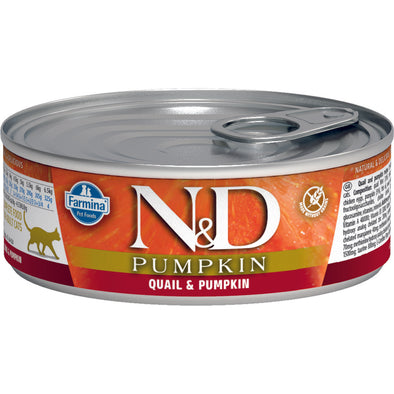 Farmina Pet Foods N&D Pumpkin Pumpkin & Quail Canned Cat Food