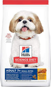 Hill's Science Diet Senior 7+ Small Bites Chicken Meal, Barley & Brown Rice Recipe Dry Dog Food