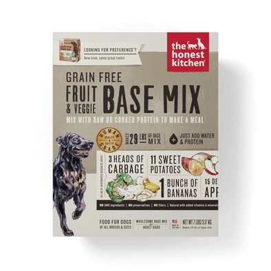 The Honest Kitchen Grain Free Fruit & Veggie Recipe Dog Food Base Mix