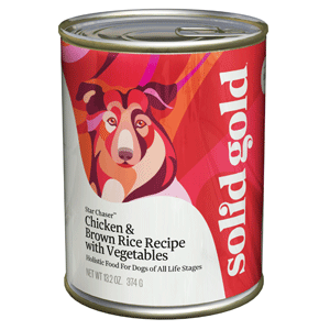 Solid Gold Star Chaser Chicken & Brown Rice Recipe Canned Dog Food