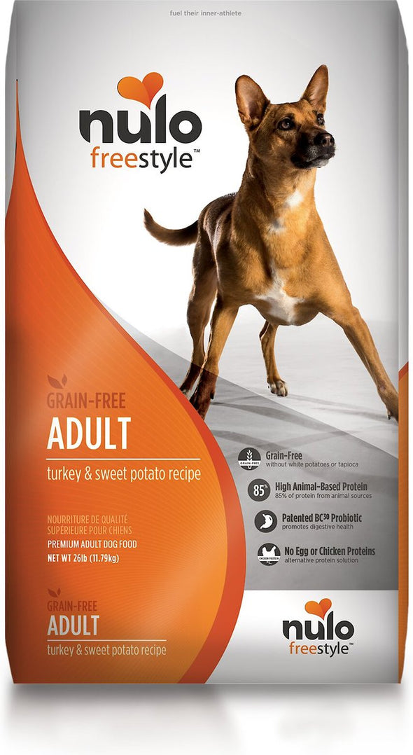 Nulo FreeStyle Grain Free Turkey and Sweet Potato Recipe Dry Dog Food