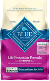 Blue Buffalo Life Protection Natural Chicken & Brown Rice Recipe Small Breed Senior Dry Dog Food