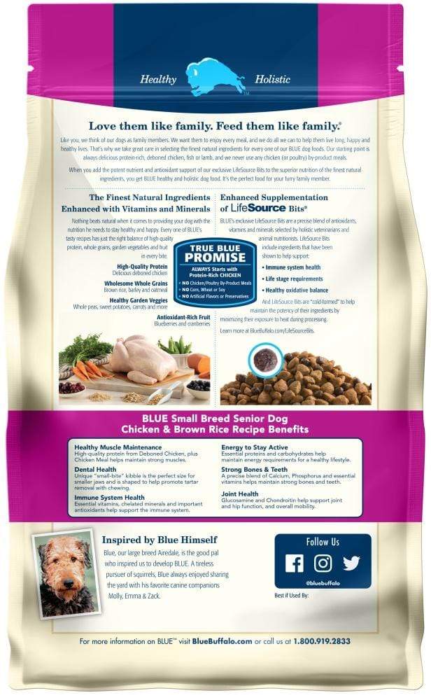 Blue Buffalo Life Protection Natural Chicken Brown Rice Recipe Small